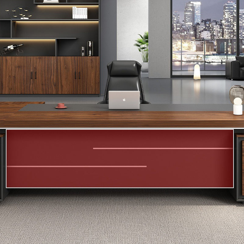 大型役員デスク|ビジネス 高級感 カスタマイズ可能