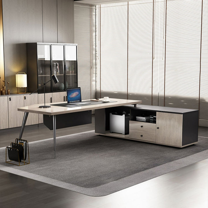 大型役員デスク|エレガンス ユニーク おしゃれ