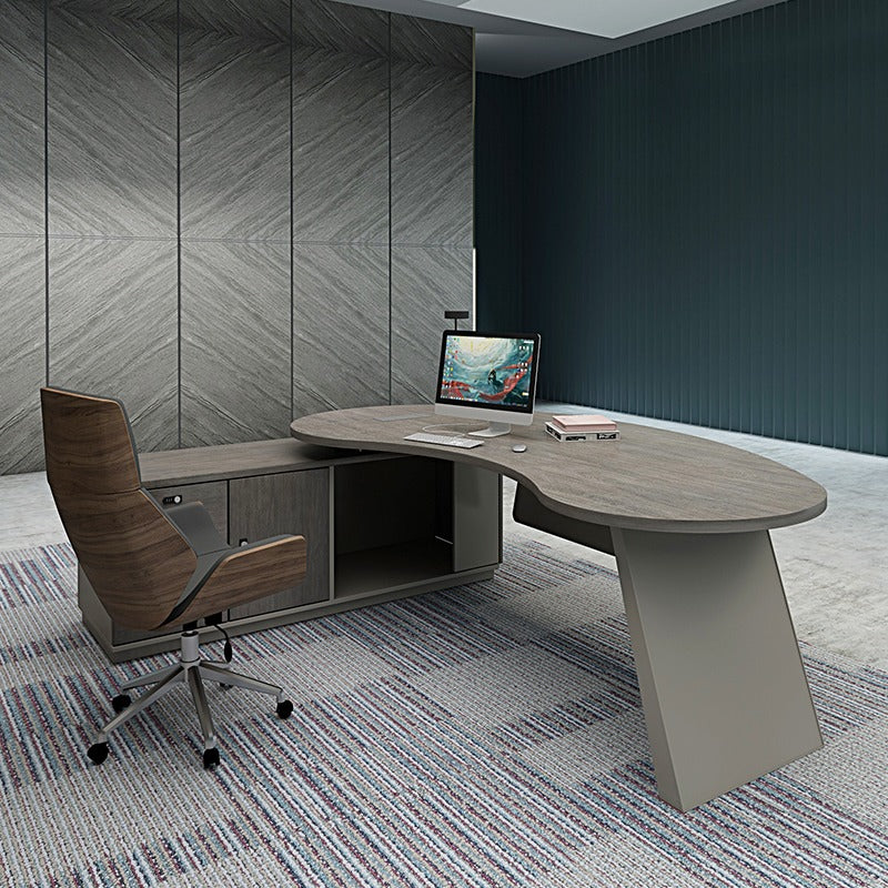 ERGOPRO公式｜大型役員デスク 高品質 優雅 コードボックス付き – ErgoPro