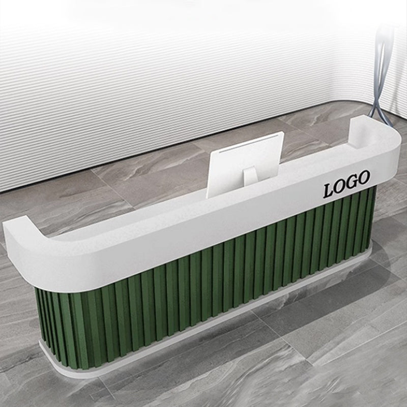 ErgoPro｜受付台 モダン 清潔感 グリーン