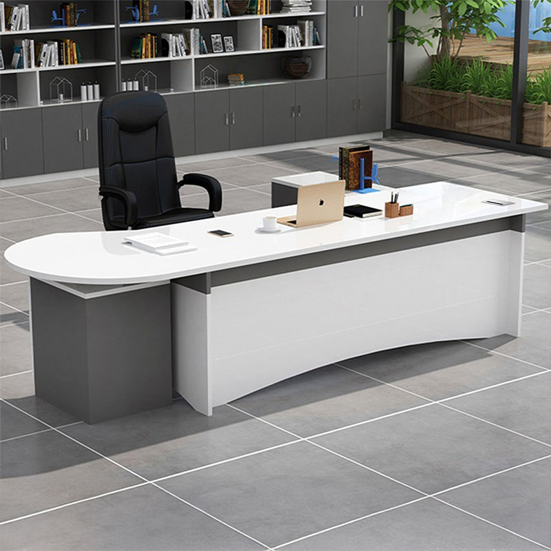 大型役員デスク｜スノーホワイト エグゼクティブ