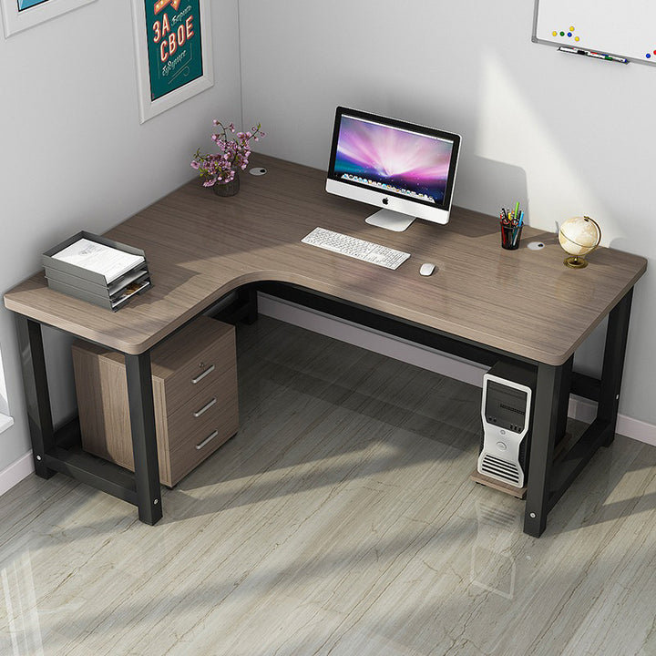 コンパクト役員用デスク｜モダンL字型 イフィシェンシー