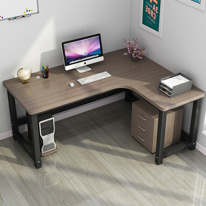 コンパクト役員用デスク｜モダンL字型 イフィシェンシー