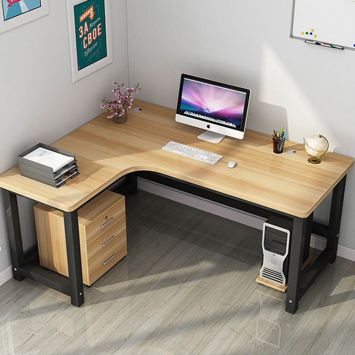 コンパクト役員用デスク｜モダンL字型 イフィシェンシー