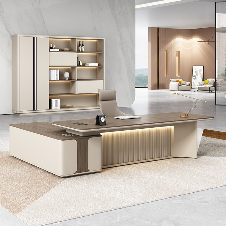 壁面収納｜LEDライト内蔵 シンプルモダン 空間演出