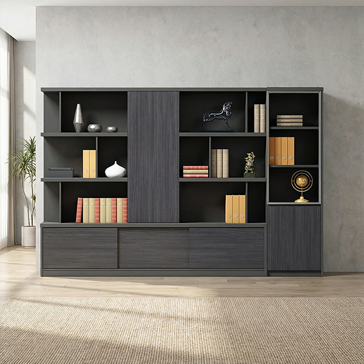 壁面収納｜ハイエンド 重厚感 大容量ストレージ