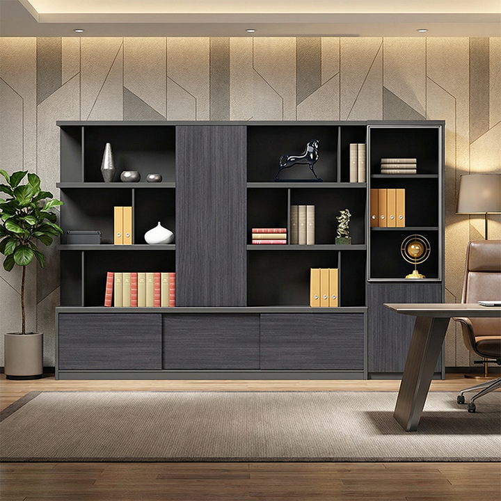 壁面収納｜ハイエンド 重厚感 大容量ストレージ