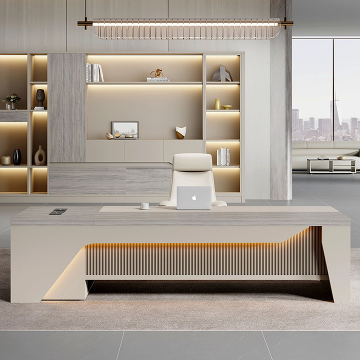 壁面収納｜LED内蔵ウッドデザイン 洗練された 高機能