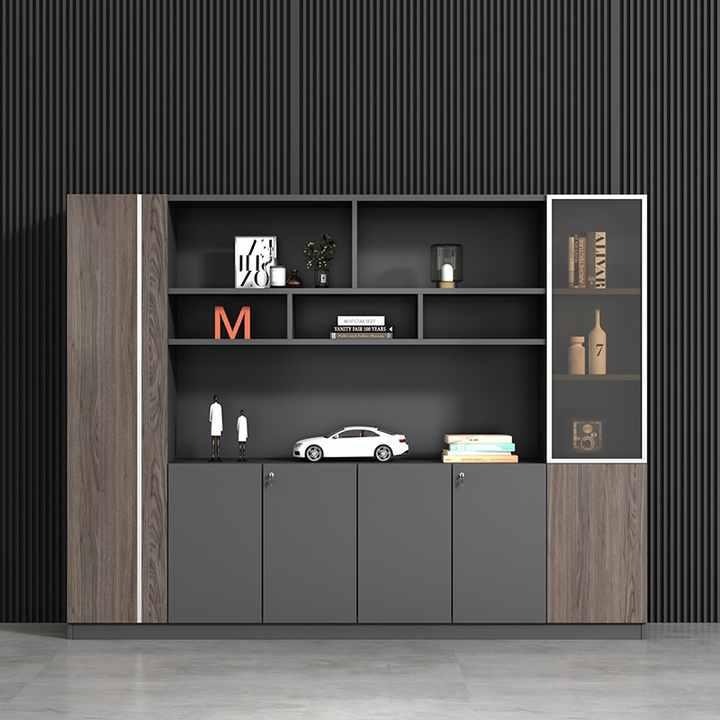 壁面収納｜ガラスキャビネット インテリジェンス 整理効率向上