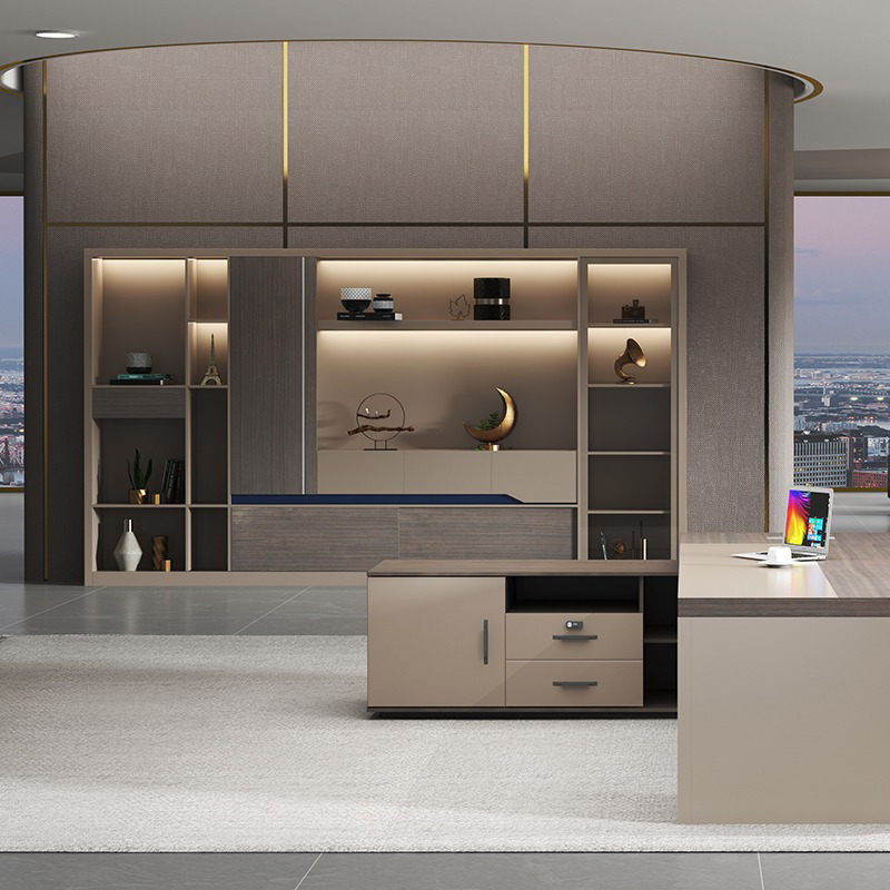 壁面収納｜LEDウッドパネル 高級モダン 空間演出