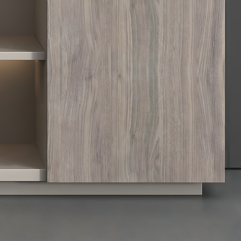 壁面収納｜ナチュラル調 コンテンポラリー 効率管理