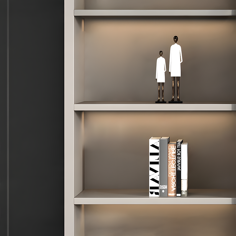 壁面収納｜ナチュラル調 コンテンポラリー 効率管理