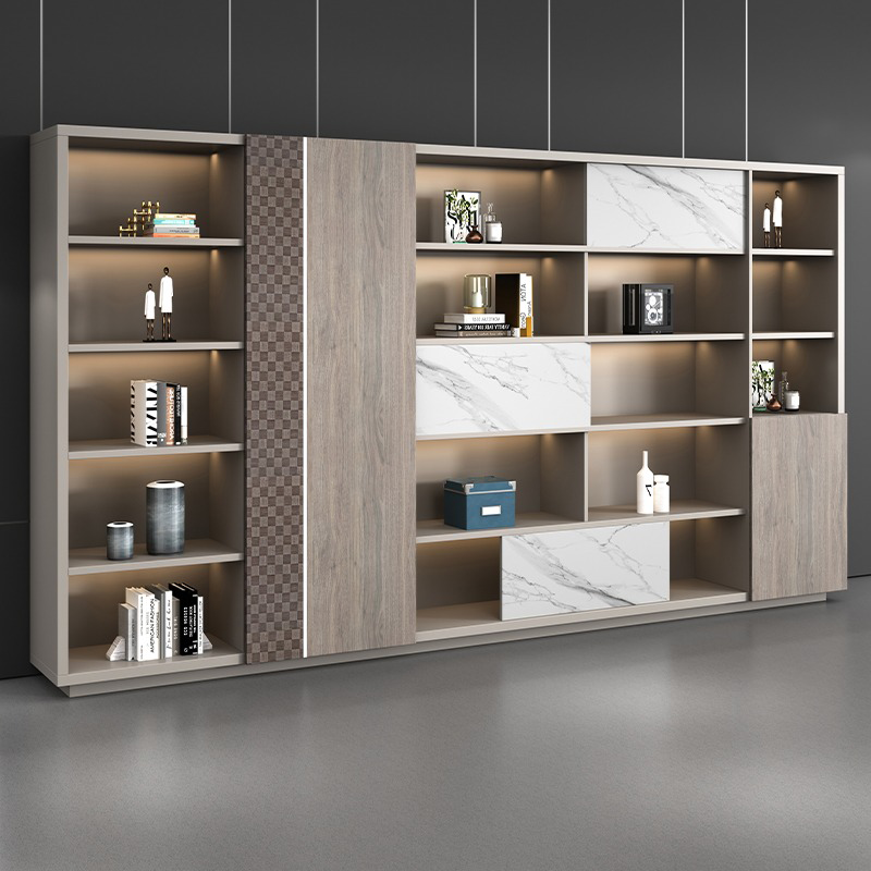 壁面収納｜ナチュラル調 コンテンポラリー 効率管理