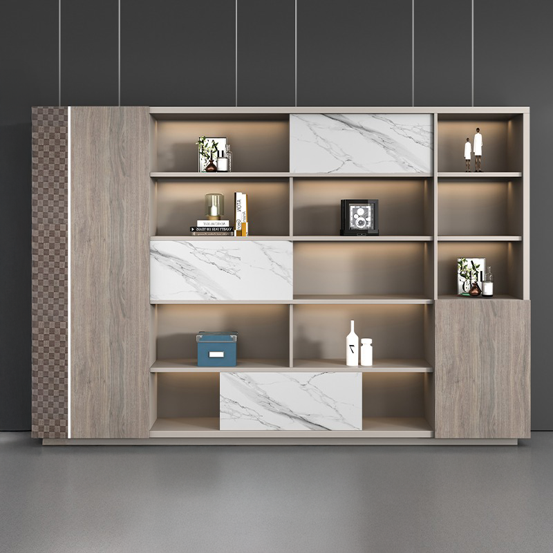 壁面収納｜ナチュラル調 コンテンポラリー 効率管理