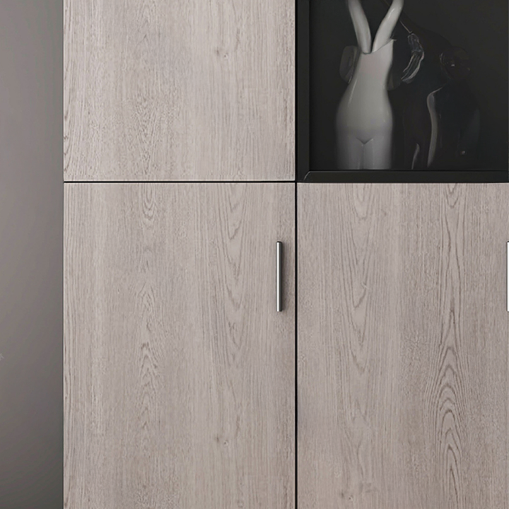 壁面収納｜クリアガラスパネル ミニマル 多目的用途