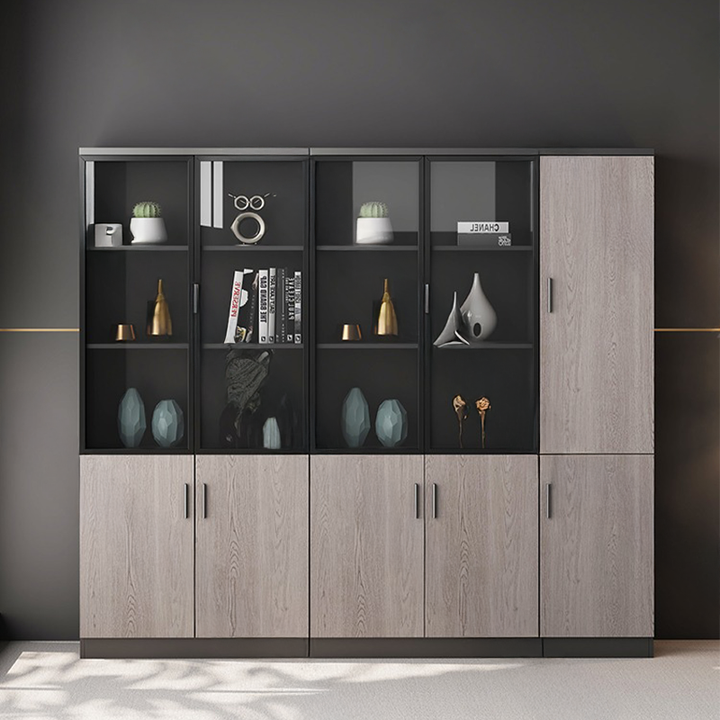 壁面収納｜クリアガラスパネル ミニマル 多目的用途