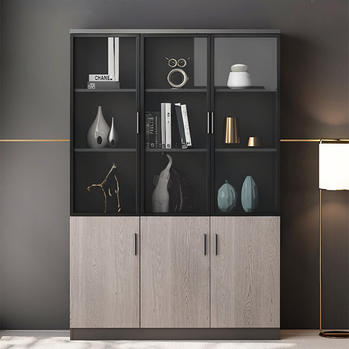 壁面収納｜クリアガラスパネル ミニマル 多目的用途