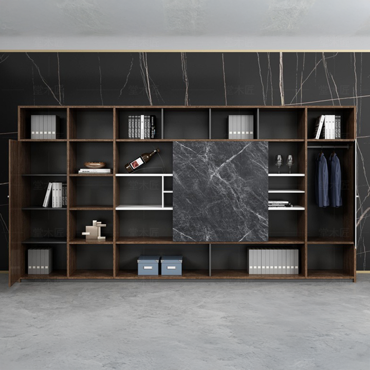 壁面収納｜ウッドグレインパネル アカデミック 耐荷重