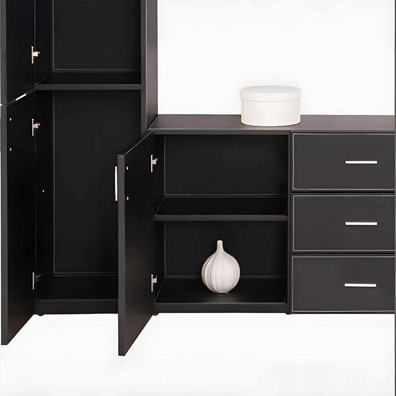 壁面収納｜サドルレザー調 プレステージ 耐久設計