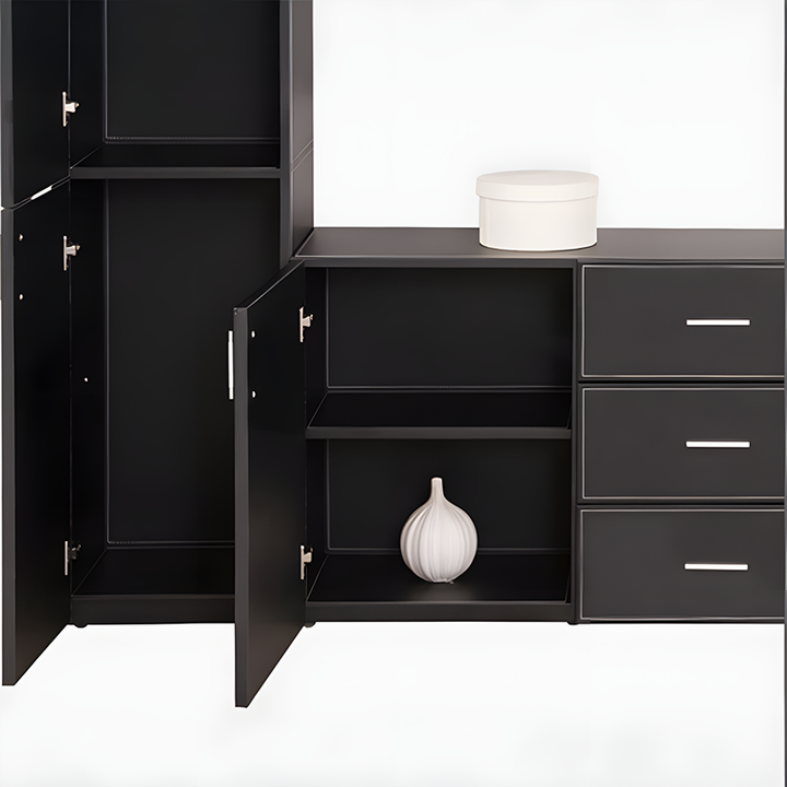 壁面収納｜サドルレザー調 プレステージ 耐久設計