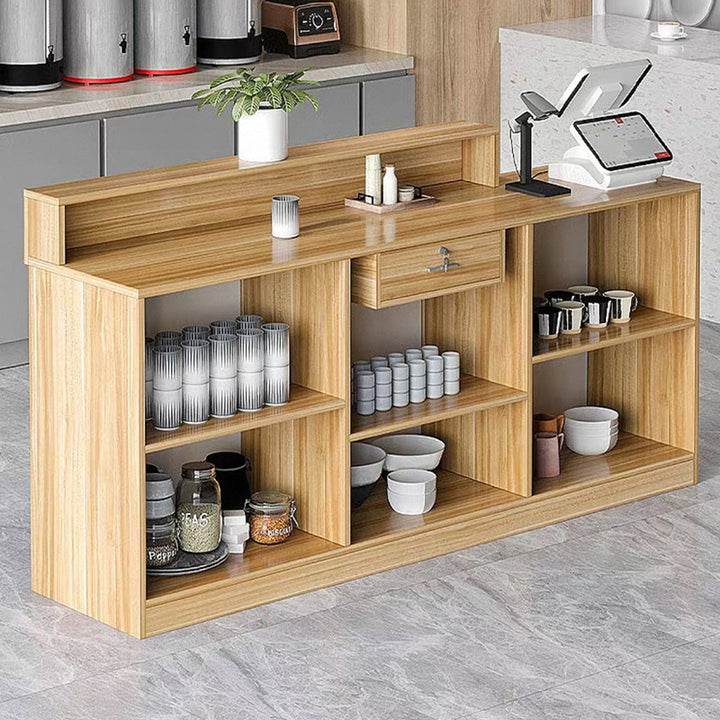 レジカウンター｜おしゃれ ナチュラル キーロック備え