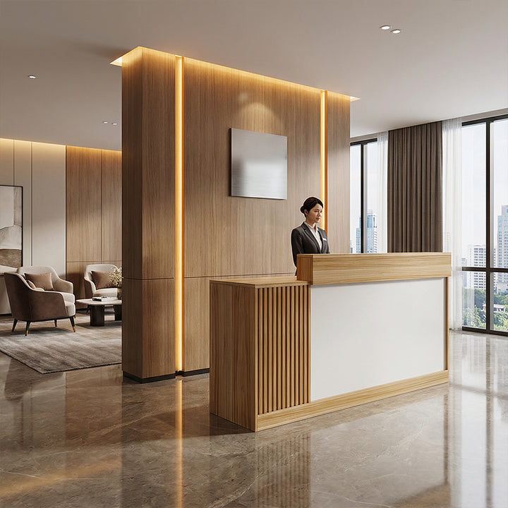 レジカウンター｜おしゃれ ナチュラル キーロック備え