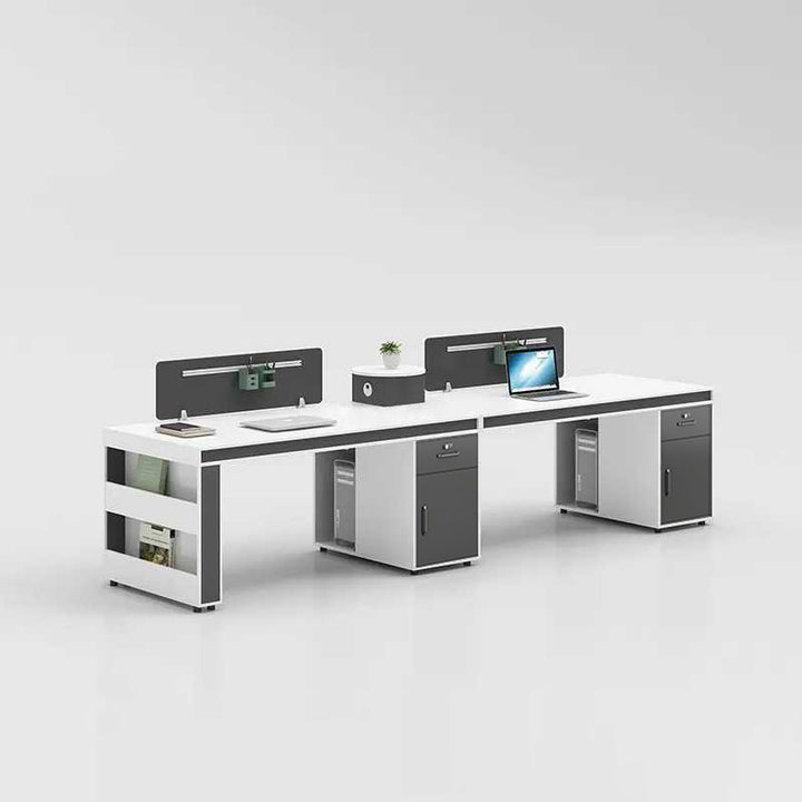 オフィスデスク・事務机｜シンプル 機能性 トップパネル付き