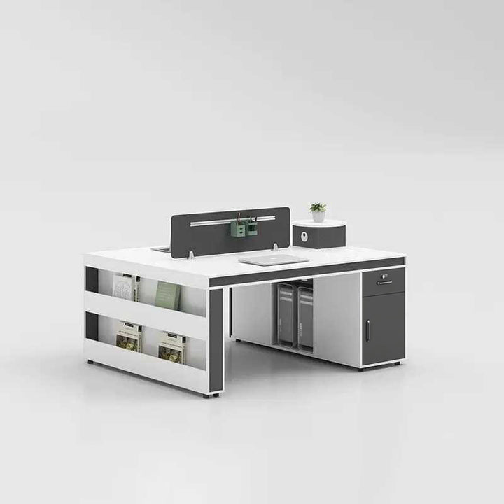 オフィスデスク・事務机｜シンプル 機能性 トップパネル付き